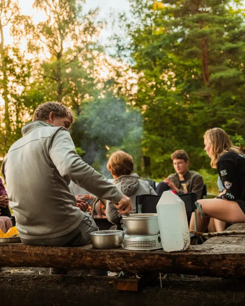 wildkamperen in zweden